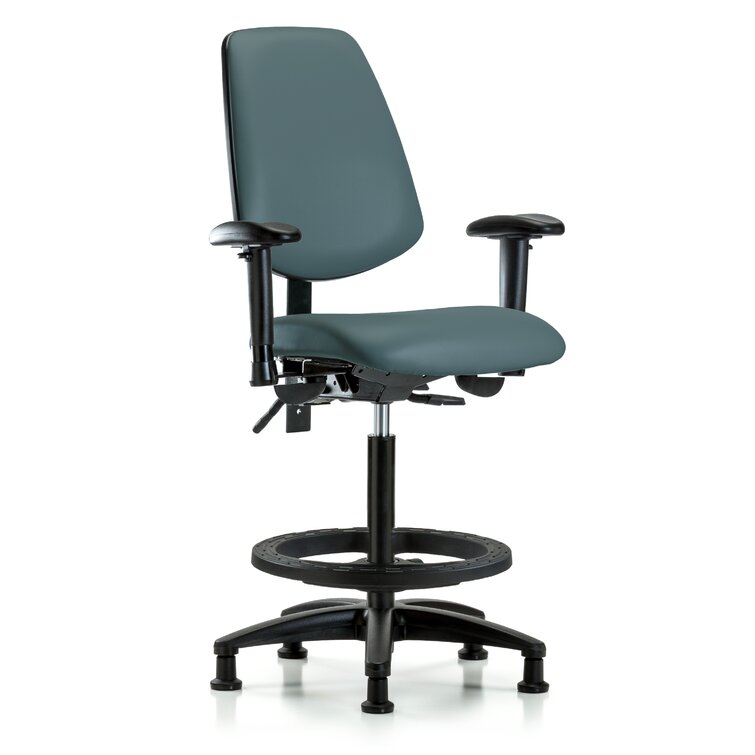 Blue discount drafting chair